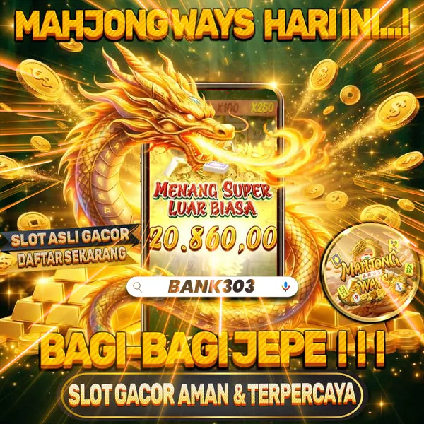 BANK303 Slot Anti Rungkad Indonesia