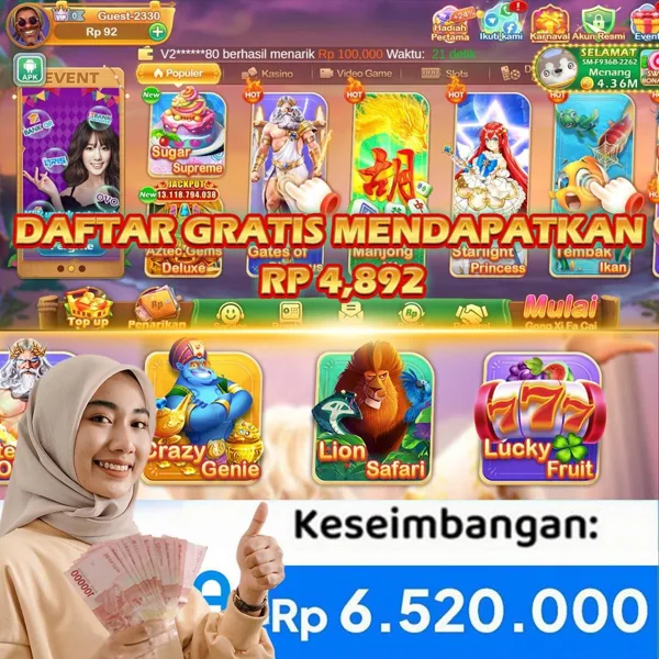 RK666 Bonus Member Baru 100%